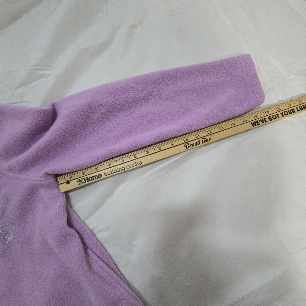 Northern Reflections Lavender Fleece Medium Sweater - Picture 5 of 8